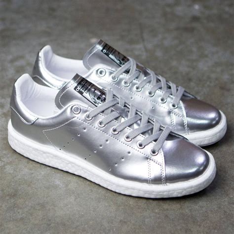 adidas stan smith damen silber|Women .